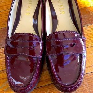 Preowned Lauren Ralph Lauren Loafers👣Burgundy